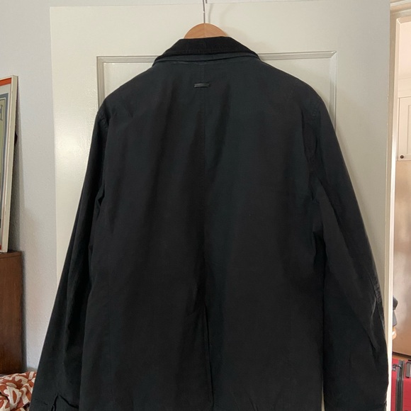 AllSaints Miles Double Layered Button Up Blazer - Picture 5 of 7